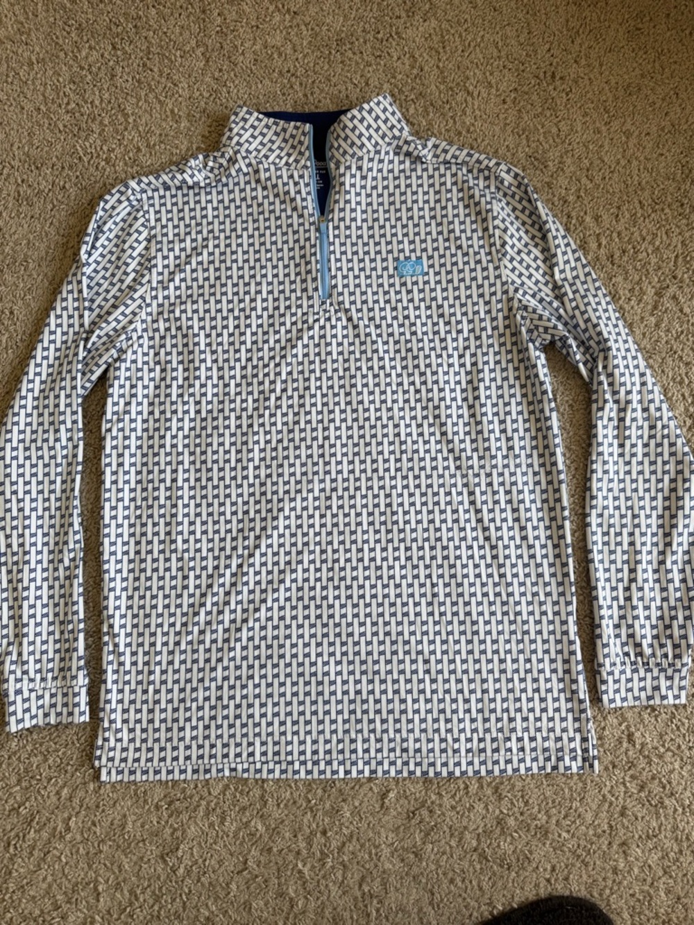 Good Good Life Quarter Zip Pullover Sweater